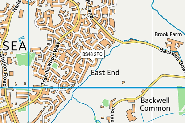 BS48 2FQ map - OS VectorMap District (Ordnance Survey)