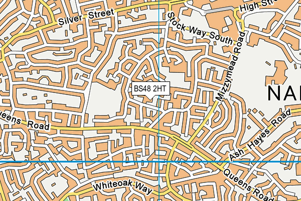 BS48 2HT map - OS VectorMap District (Ordnance Survey)