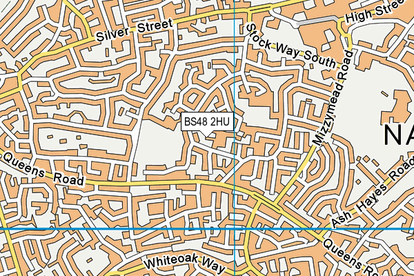 BS48 2HU map - OS VectorMap District (Ordnance Survey)