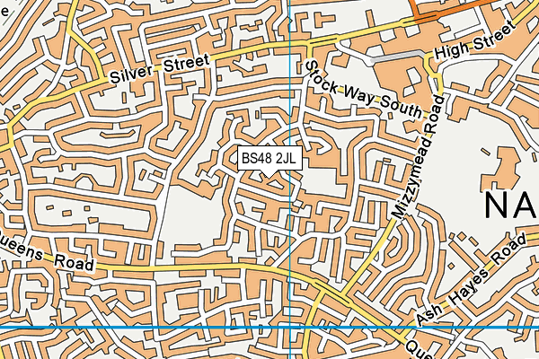 BS48 2JL map - OS VectorMap District (Ordnance Survey)