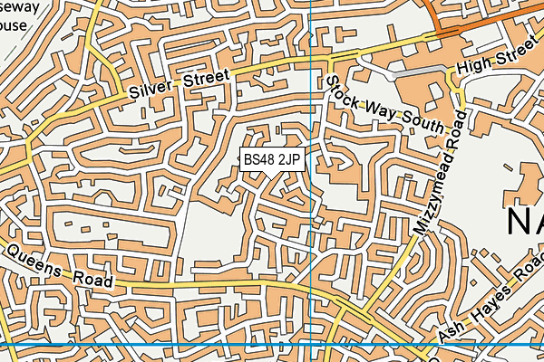 BS48 2JP map - OS VectorMap District (Ordnance Survey)
