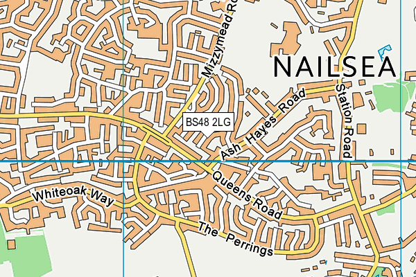 BS48 2LG map - OS VectorMap District (Ordnance Survey)
