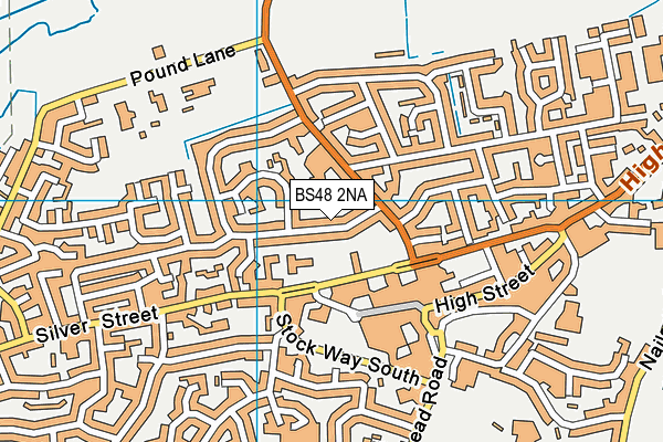 BS48 2NA map - OS VectorMap District (Ordnance Survey)