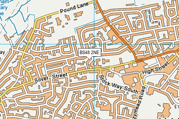 BS48 2NE map - OS VectorMap District (Ordnance Survey)