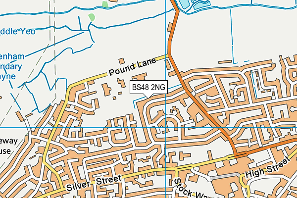 BS48 2NG map - OS VectorMap District (Ordnance Survey)