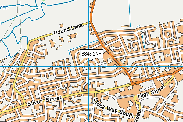 BS48 2NH map - OS VectorMap District (Ordnance Survey)
