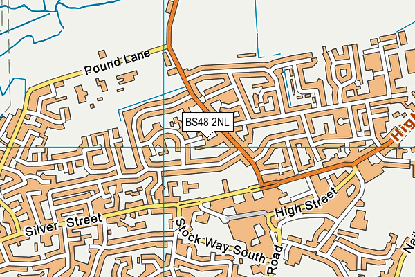 BS48 2NL map - OS VectorMap District (Ordnance Survey)