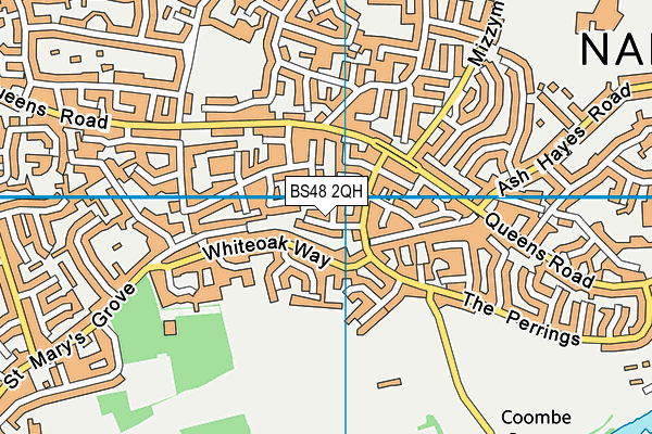 BS48 2QH map - OS VectorMap District (Ordnance Survey)