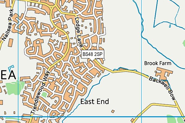 BS48 2SP map - OS VectorMap District (Ordnance Survey)
