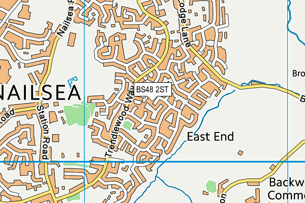 BS48 2ST map - OS VectorMap District (Ordnance Survey)