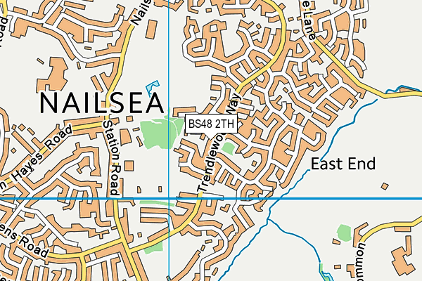 BS48 2TH map - OS VectorMap District (Ordnance Survey)