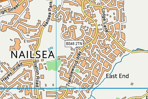 BS48 2TN map - OS VectorMap District (Ordnance Survey)