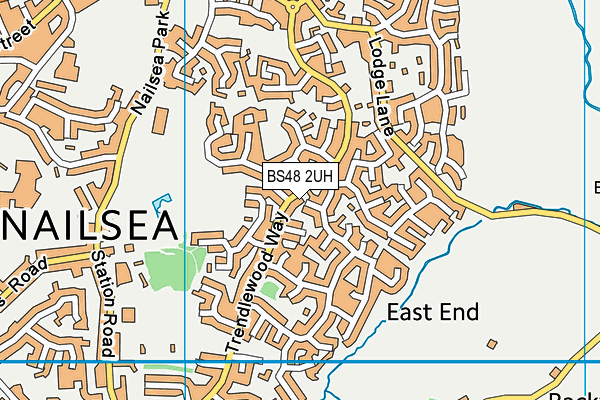BS48 2UH map - OS VectorMap District (Ordnance Survey)