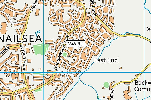 BS48 2UL map - OS VectorMap District (Ordnance Survey)