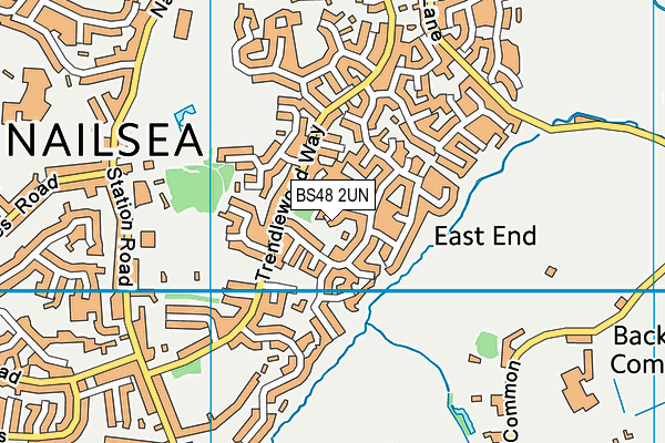 BS48 2UN map - OS VectorMap District (Ordnance Survey)