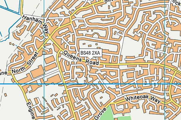 BS48 2XA map - OS VectorMap District (Ordnance Survey)