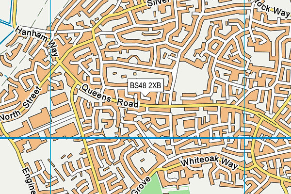 BS48 2XB map - OS VectorMap District (Ordnance Survey)
