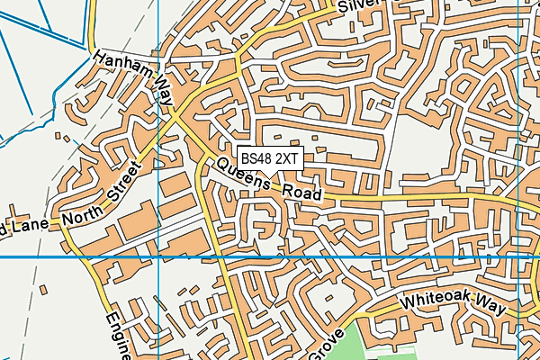 BS48 2XT map - OS VectorMap District (Ordnance Survey)