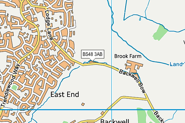 BS48 3AB map - OS VectorMap District (Ordnance Survey)