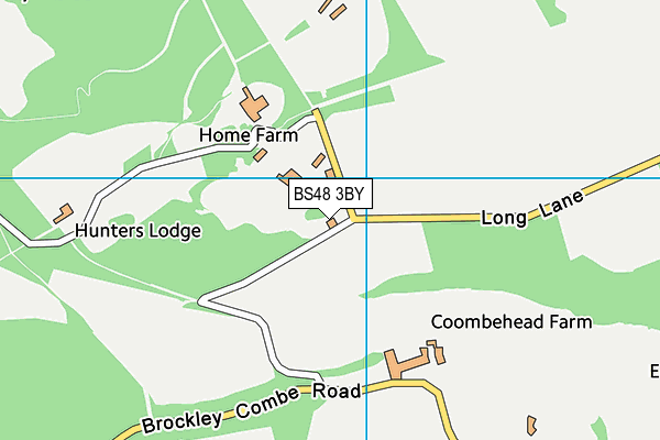 BS48 3BY map - OS VectorMap District (Ordnance Survey)