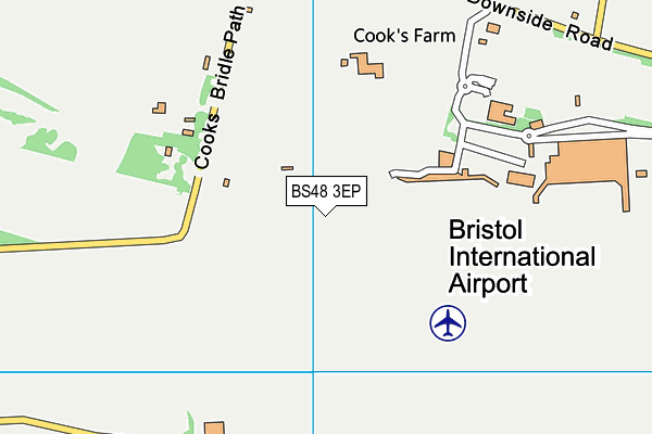 BS48 3EP map - OS VectorMap District (Ordnance Survey)