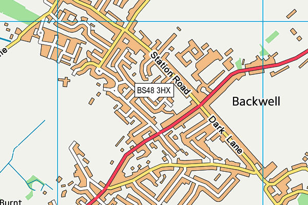 Map of ROVE CAMPERS LTD at district scale