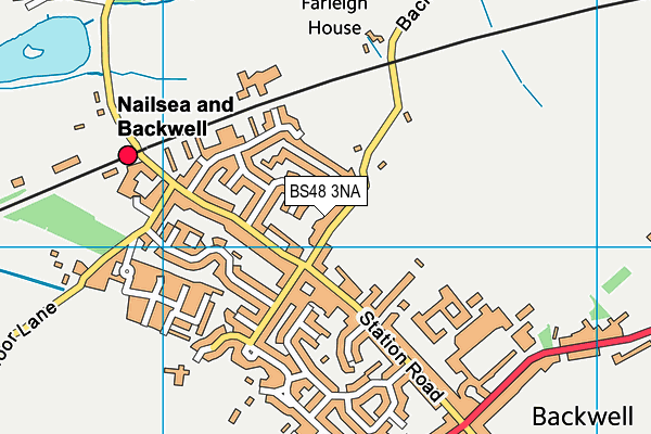BS48 3NA map - OS VectorMap District (Ordnance Survey)