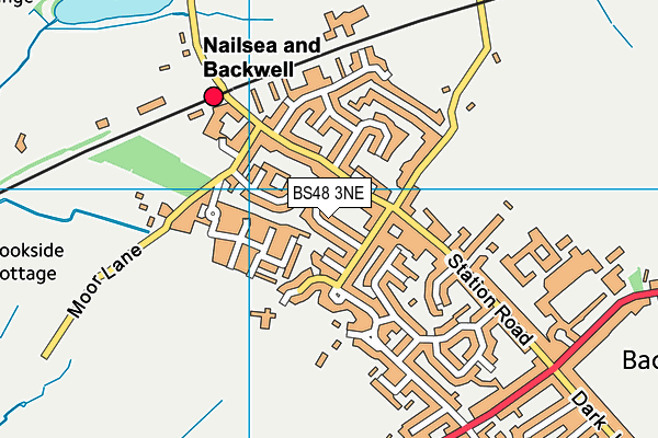 BS48 3NE map - OS VectorMap District (Ordnance Survey)
