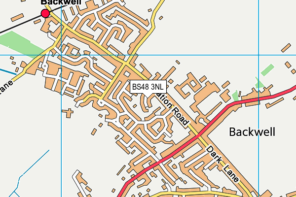 BS48 3NL map - OS VectorMap District (Ordnance Survey)