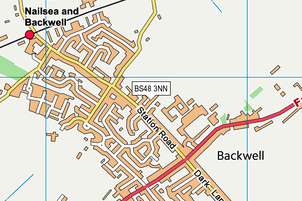 BS48 3NN map - OS VectorMap District (Ordnance Survey)