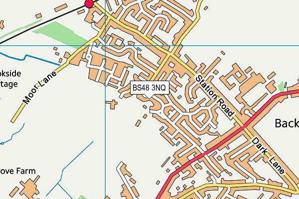BS48 3NQ map - OS VectorMap District (Ordnance Survey)