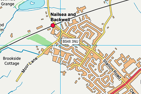 BS48 3NU map - OS VectorMap District (Ordnance Survey)