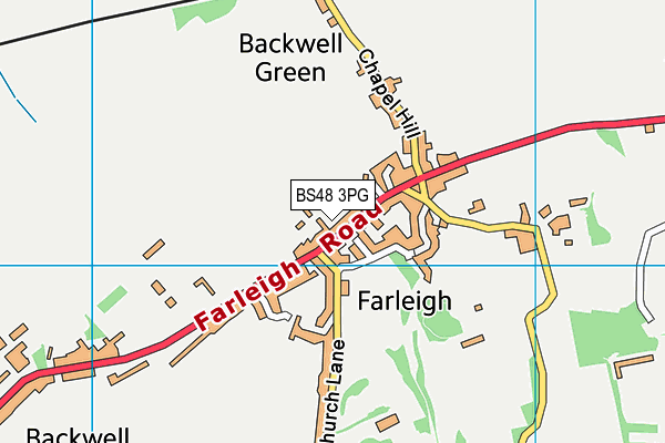 Map of BACKWELL IT LTD at district scale