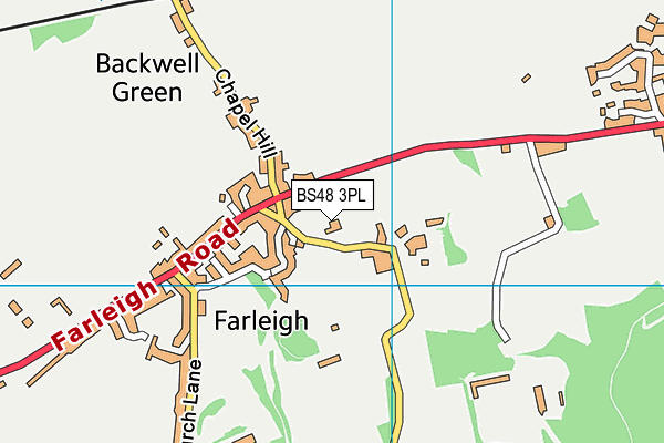 Map of BACKWELL HOUSE LIMITED at district scale