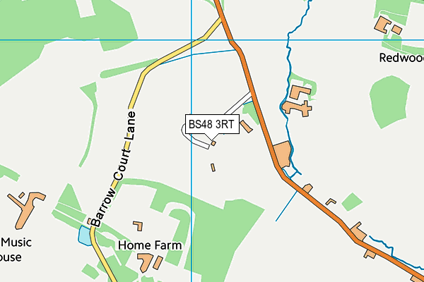 BS48 3RT map - OS VectorMap District (Ordnance Survey)