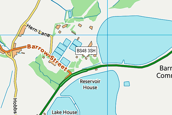BS48 3SH map - OS VectorMap District (Ordnance Survey)