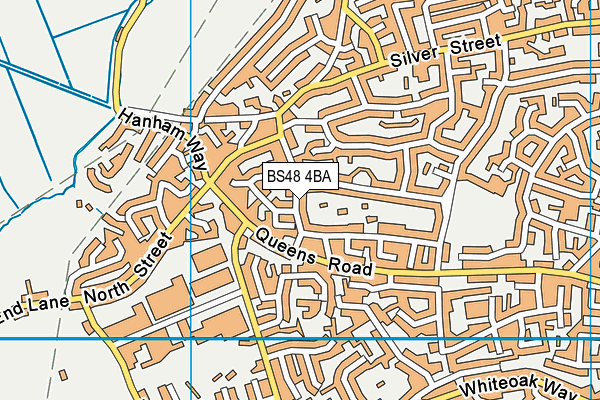BS48 4BA map - OS VectorMap District (Ordnance Survey)