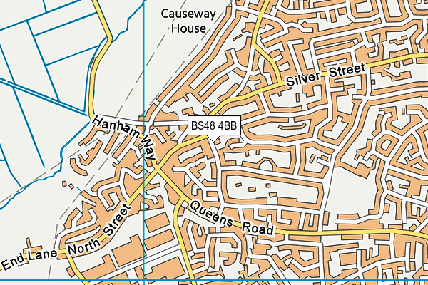 BS48 4BB map - OS VectorMap District (Ordnance Survey)