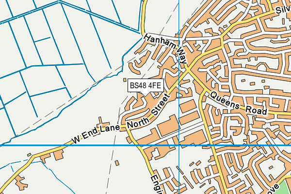 BS48 4FE map - OS VectorMap District (Ordnance Survey)