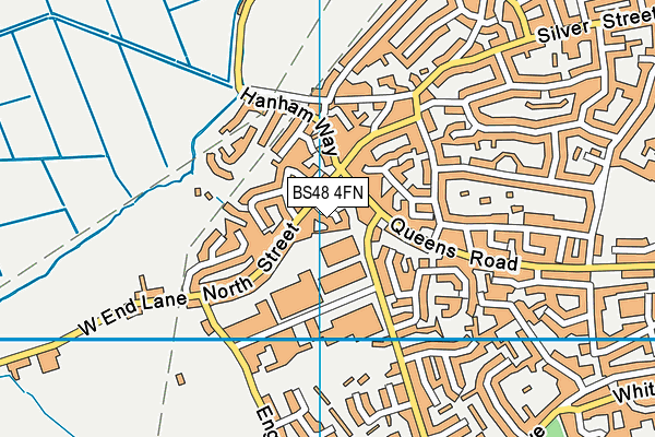 BS48 4FN map - OS VectorMap District (Ordnance Survey)