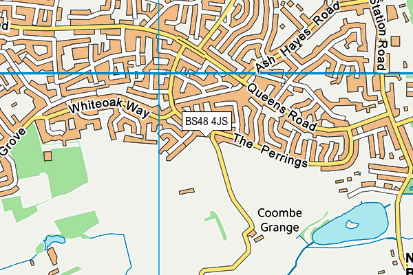 BS48 4JS map - OS VectorMap District (Ordnance Survey)