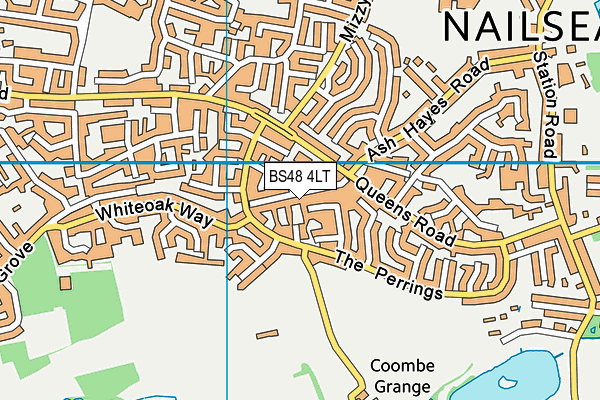 BS48 4LT map - OS VectorMap District (Ordnance Survey)