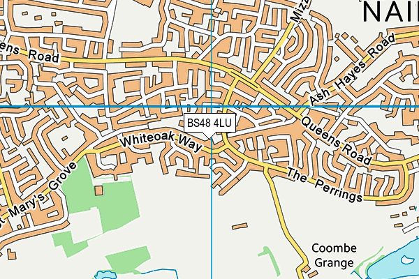 BS48 4LU map - OS VectorMap District (Ordnance Survey)