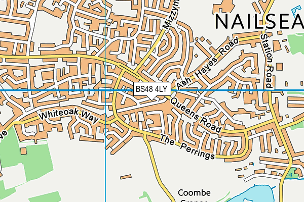 BS48 4LY map - OS VectorMap District (Ordnance Survey)