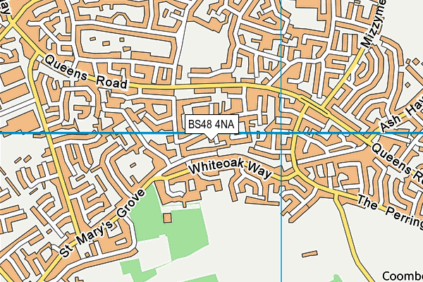 BS48 4NA map - OS VectorMap District (Ordnance Survey)