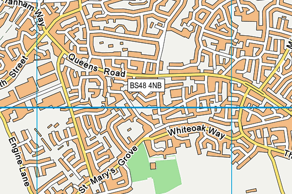BS48 4NB map - OS VectorMap District (Ordnance Survey)