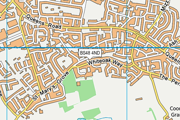BS48 4ND map - OS VectorMap District (Ordnance Survey)