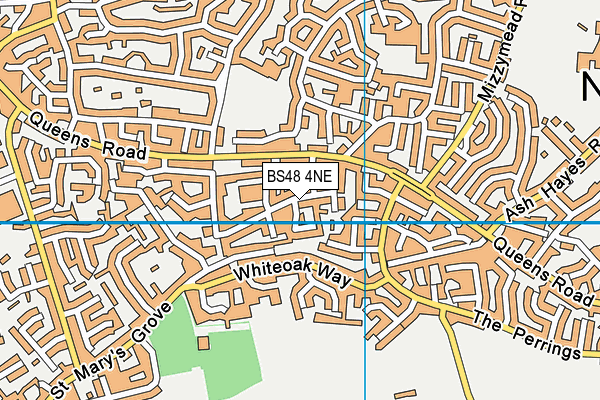 BS48 4NE map - OS VectorMap District (Ordnance Survey)