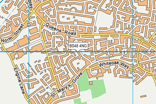 BS48 4NG map - OS VectorMap District (Ordnance Survey)