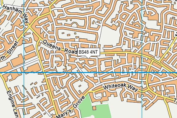 BS48 4NT map - OS VectorMap District (Ordnance Survey)
